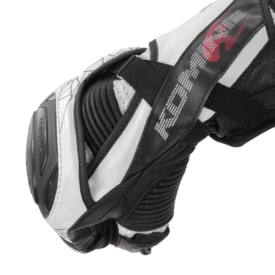 コミネ（Komine） バイクグローブ Gloves GK-235 チタニウムレーシング