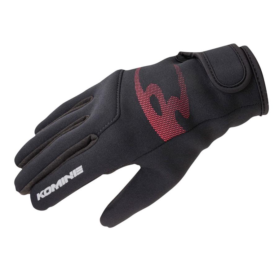 コミネ Komine バイクグローブ Gloves GK-240 セミレインコンダクティブグローブ ブラック 2XLサイズ 06-240/BK/2XL｜moto-zoa