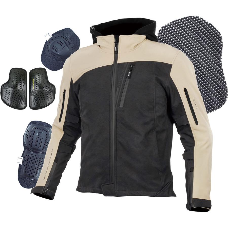 コミネ（Komine） バイク用 ジャケット Jacket JK-590 プロテクト
