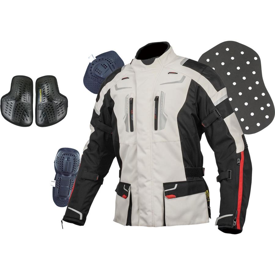 KOMINE JK-597 full year jacket Lサイズ 07-597 JK-597 Full Year JKT コミネ 色Black Camo サイズL - 【通販