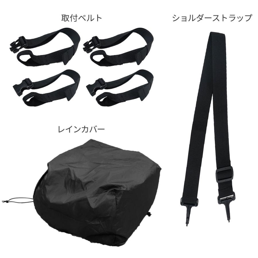 コミネ Komine バイク用 アクセサリー Accessories SA-240 ツーリングシートバッグ ブラック 17-26L 09-240/BK/F｜moto-zoa｜05