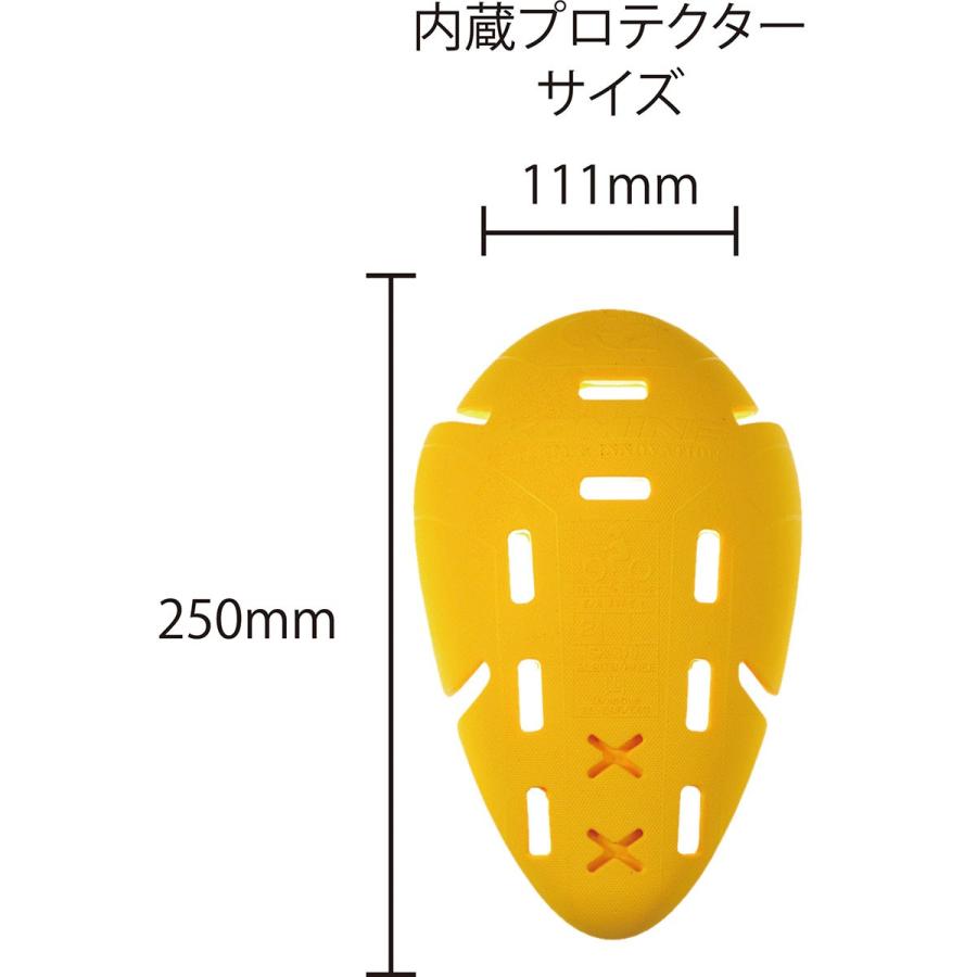 コミネ Komine バイク用 プロテクター Protector SK-825 CEレベル2 サポートニーシンガード ブラック フリーサイズ 04-825/BK/F｜moto-zoa｜02