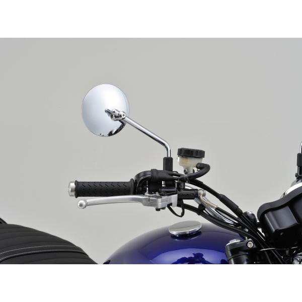 ホンダ　モンキー　パーツ DAYTONA（デイトナ） バイク用 ミラー ハイビジミラー ROUND M10正ネジ