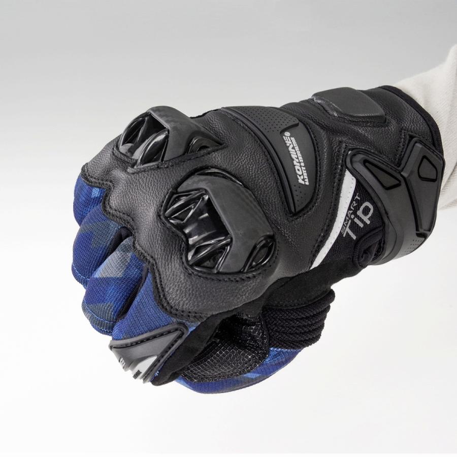 コミネ（Komine） バイクグローブ Gloves GK-234 プロテクトレザー