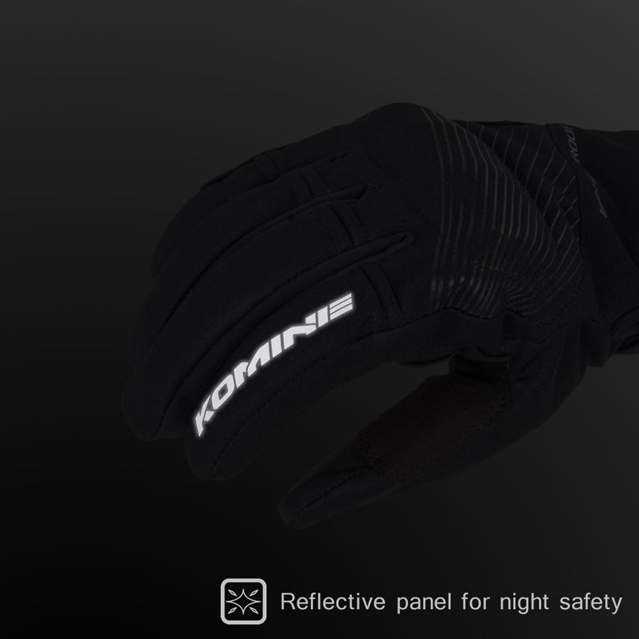 コミネ Komine バイクグローブ Gloves GK-245 プロテクトレイングローブ ブラック Mサイズ 06-245/BK/M｜moto-zoa｜05