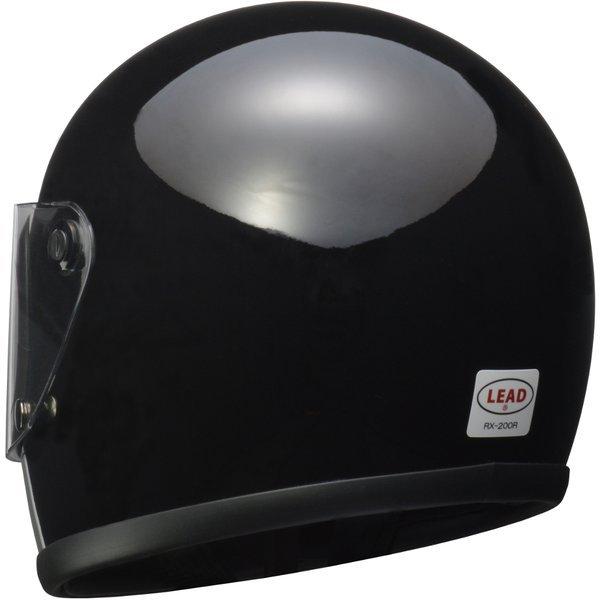 リード工業 (LEAD) バイクヘルメット フルフェイス RX-200R ブラック フリーサイズ (57-60cm未満)｜moto-zoa｜03