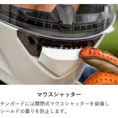 リード工業 (LEAD) バイク用 インナーシールド付き システムヘルメット REISEN (レイゼン) ブラック Mサイズ (57-58cm未満)｜moto-zoa｜16