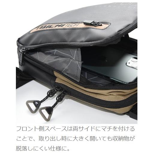 RSタイチ RS TAICHI バイク用 バッグ ベルト ポーチ ブラック 1.9L RSB280BK01｜moto-zoa｜06