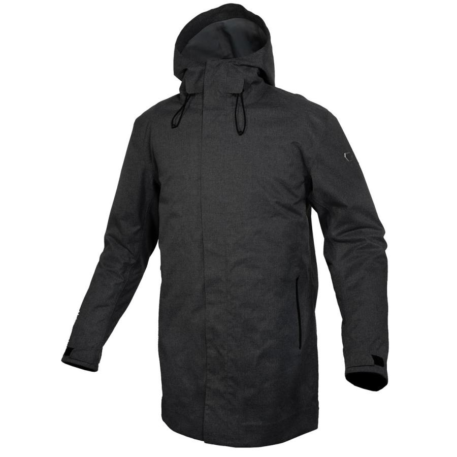 コミネ Komine バイク用 ジャケット Jacket JK-611 ウォータープルーフプロテクトロングウインターコート ブラック 3XLサイズ 07-611/BK/3XL