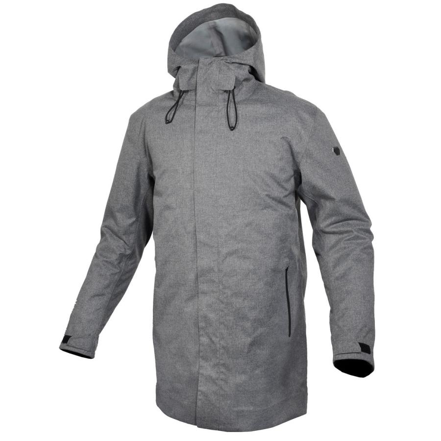 コミネ Komine バイク用 ジャケット Jacket JK-611 ウォータープルーフプロテクトロングウインターコート グレー XLサイズ 07-611/GY/XL
