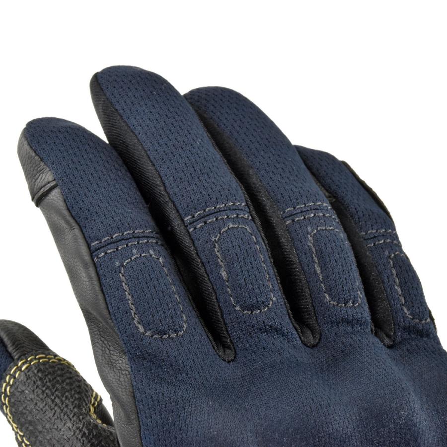 コミネ Komine バイクグローブ Gloves GK-249 プロテクトヴィンテージメッシュグローブ ブラック Lサイズ 06-249/BK/L｜moto-zoa｜04