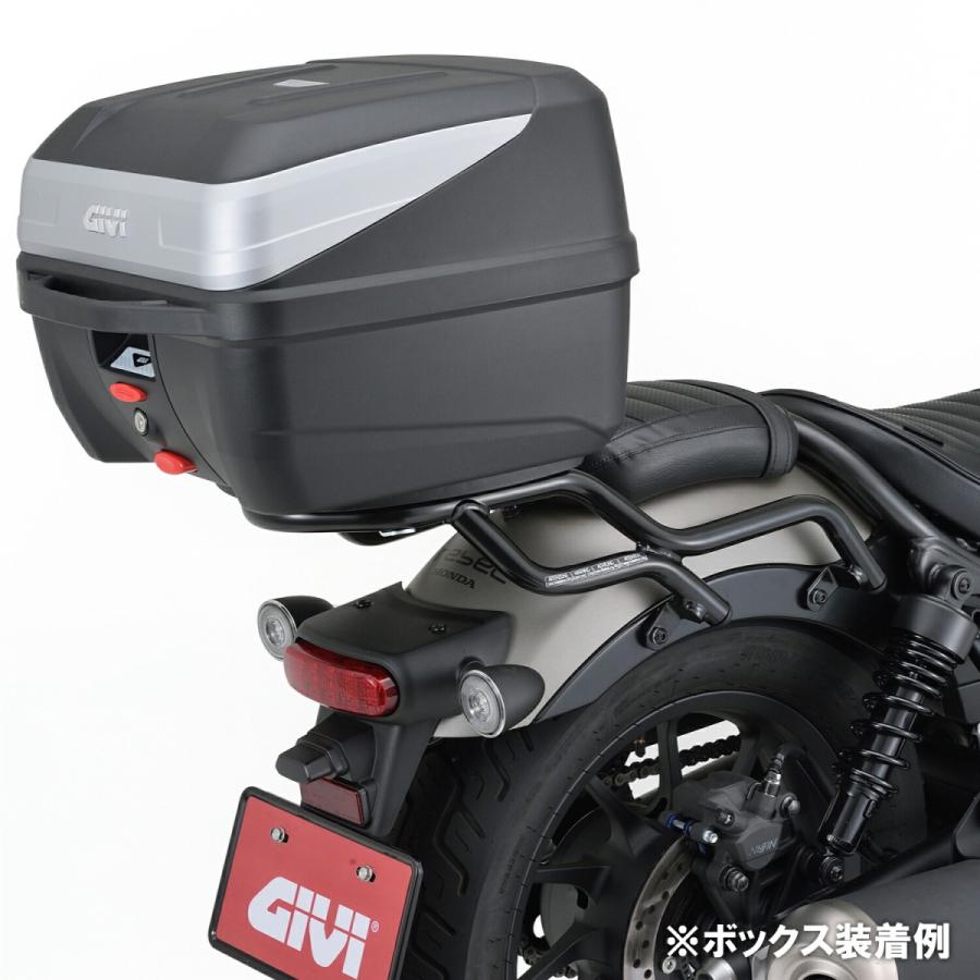 GIVI（ジビ） バイク用 キャリア レブル250/500 リアキャリア SR1160