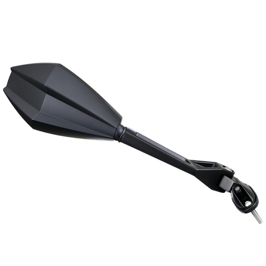 W800 ストリート／カフェ 純正ミラー+デイトナ貼り付けゴールドミラー