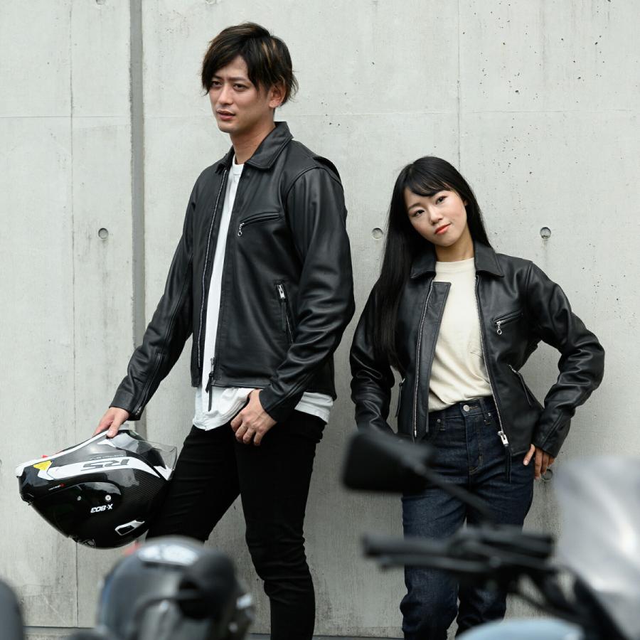 DAYTONA レザージャケット 黒 XL 牛革 本革 ライダース シングル DAYTONA（バイク用品） クーポン配布 土日ポイント+5% デイトナ