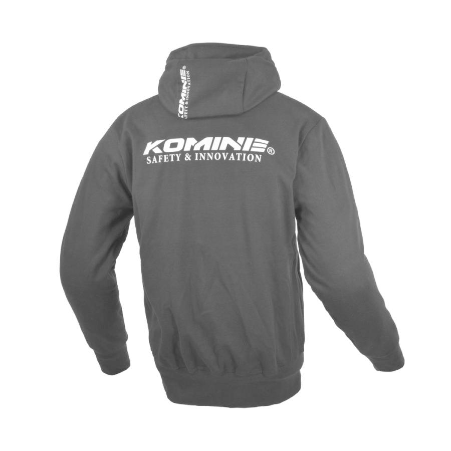 KOMINE フード付きジャケット 2XL グレー 【公式通販】