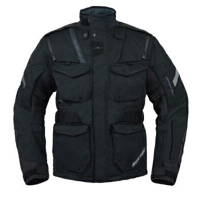 美品ROUGH&ROAD オールシーズン　ブラックジャケットXL ラフ＆ロード ROUGH&ROAD バイク用 オールシーズンジャケット