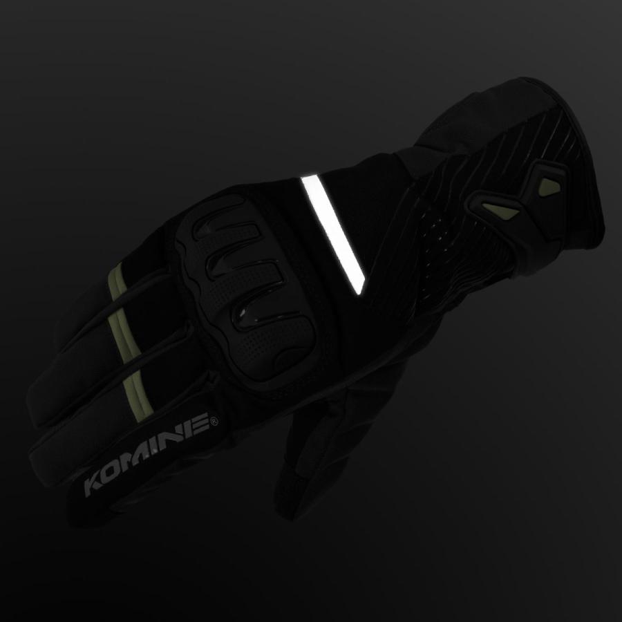 コミネ Komine バイクグローブ Gloves GK-846 プロテクトウインターグローブ ブラック 2XLサイズ 06-846/BK/2XL｜moto-zoa｜08