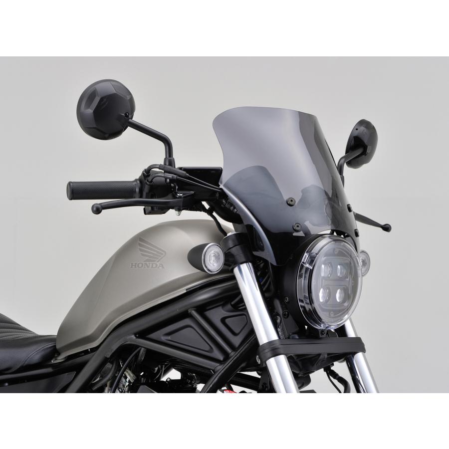 デイトナ ブラストバリアー スモーク　レブル250/500 スクリーン ブラストバリアー デイトナ DAYTONA バイク用 スクリーン Blast