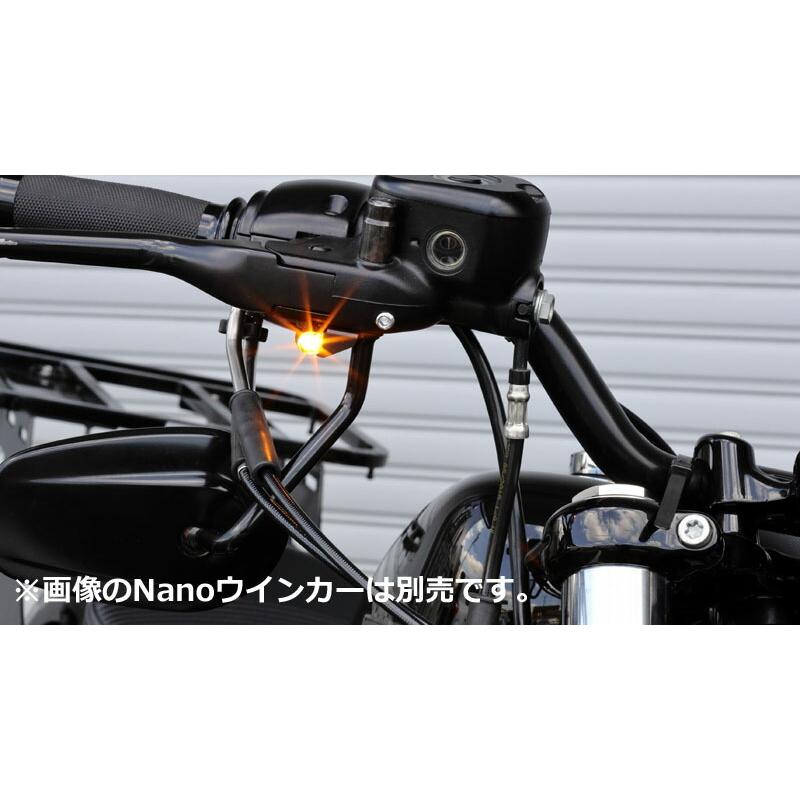 キジマ KIJIMA バイク用 フロントウインカーステーNano ミラーボルトマウント 14y-スポーツスター HD-01999｜moto-zoa｜02