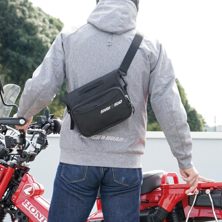 ラフ＆ロード ROUGH&ROAD バイク用 ハンドルバッグ RR9813 AQA DRY