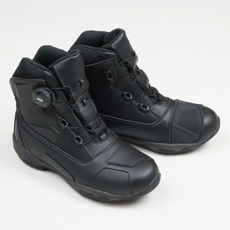 ROUGH&ROAD (ラフ&ロード) バイク用 シューズ RR6302 デュアルテックスラフライディングシューズ ブラック 26.0cm RR6302BK260
