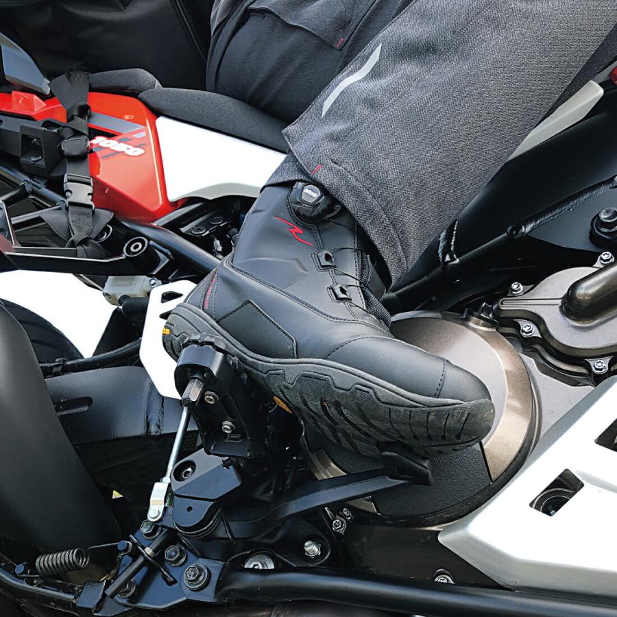 ROUGH&ROAD (ラフ&ロード) バイク用 シューズ RR6302 デュアルテックスラフライディングシューズ ブラック 26.0cm RR6302BK260