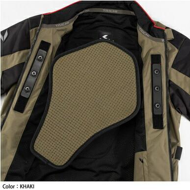 RSタイチ RS TAICHI バイク用 ジャケット RSJ340 エクスプローラー エアー ジャケット カーキ WMサイズ (レディース) RSJ340KH01WM_3