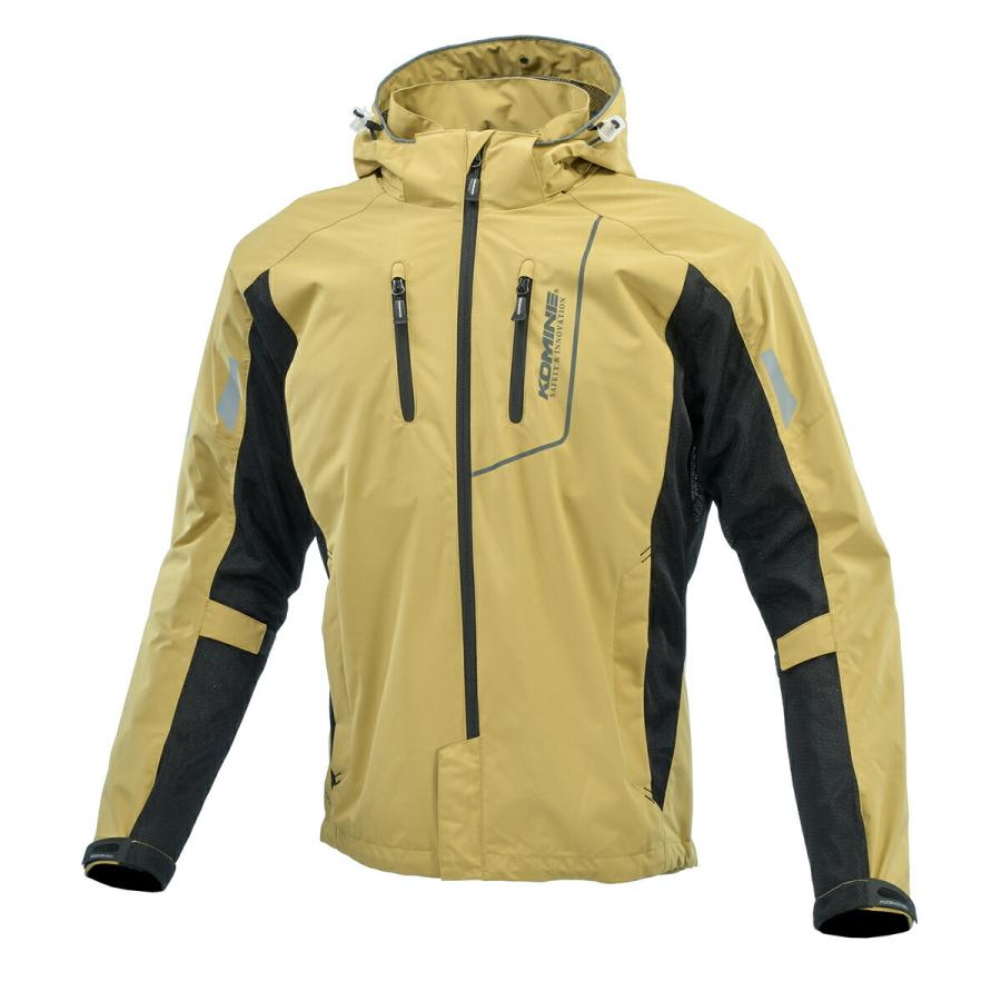 KOMINE ベージュ バイクジャケット コミネ（Komine） バイク用 ジャケット Jacket JK-112 プロテクト