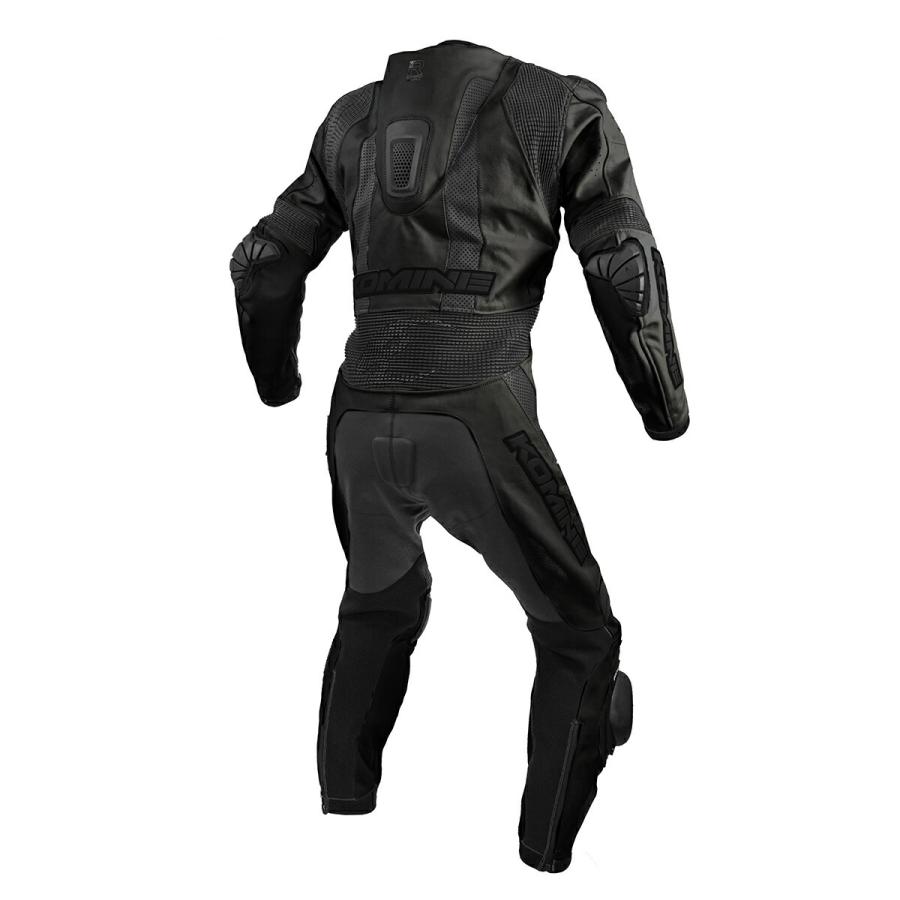 KOMINE レザーレッグガード ブラック コミネ（Komine） バイク用 レザー & レーシングギア Leather & Racing