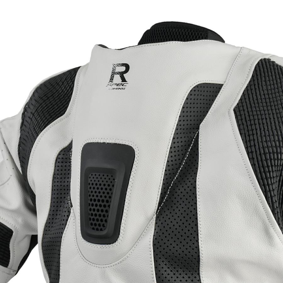 土日クーポン配布 コミネ Komine バイク用 レザー & レーシングギア Leather & Racing Gear S-54 レザースーツ ライムグリーン Lサイズ 02-054/L.GR/L_6