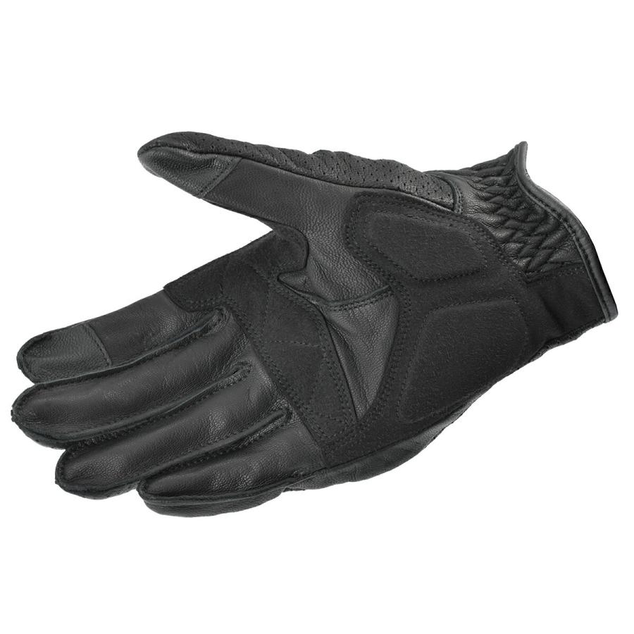 コミネ Komine バイクグローブ Gloves GK-257 ベンティッドプロテクトレザーグローブ ブラック Lサイズ 06-257/BK/L｜moto-zoa｜02