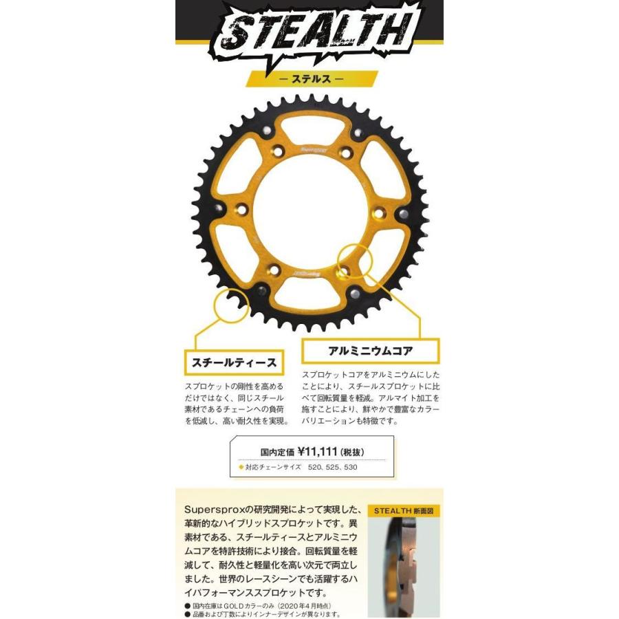 山城（YAMASHIRO） スーパースプロックス(Supersprox) バイク用