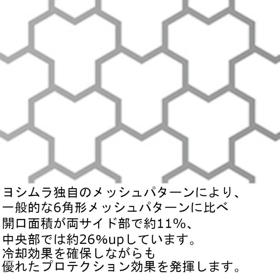 ヨシムラ（YOSHIMURA） バイク用 ラジエターコアプロテクター シルバー