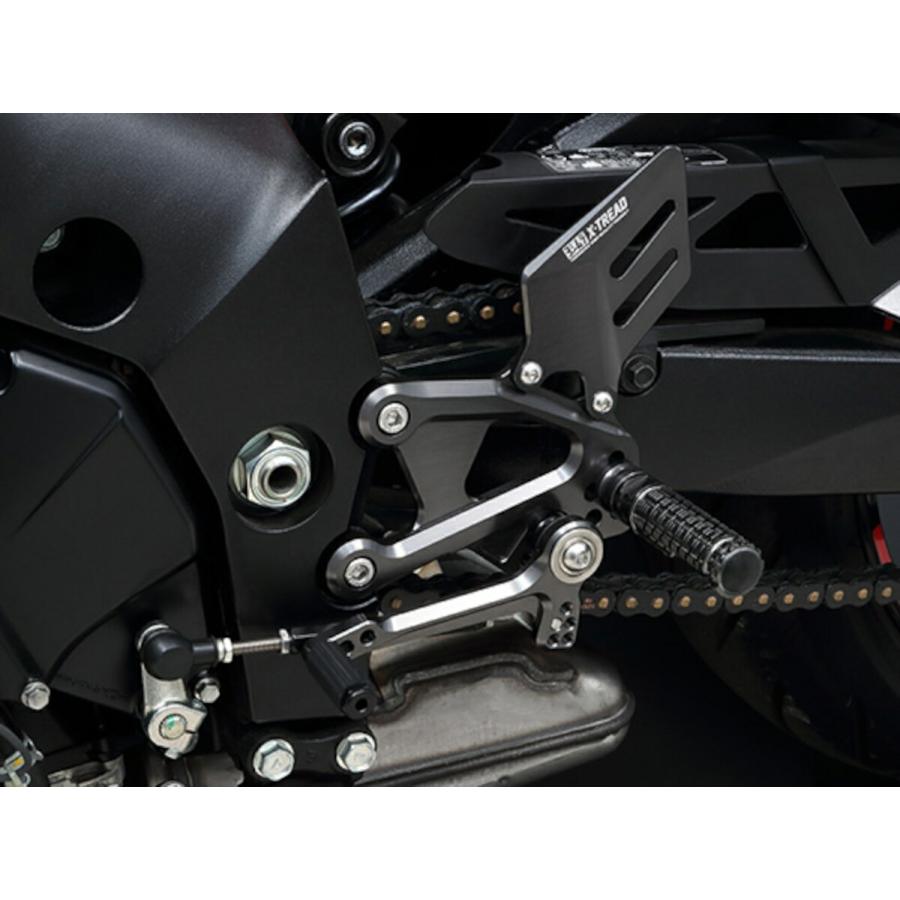 ヨシムラ YOSHIMURA バイク用 ステップキット X-TREAD 車種:GSX-S1000(15-20/21-)、GSX-S1000F(15-20) 品番:559-196-V003_2