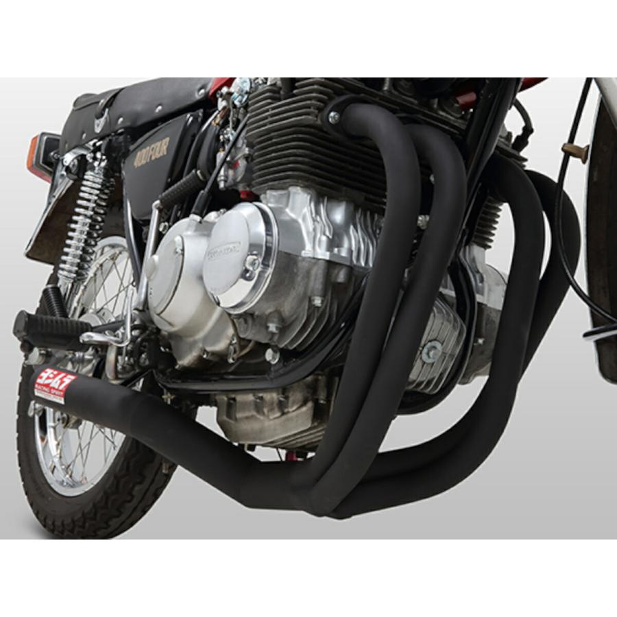 CB400FOUR ヨシムラ機械曲げストレートサイクロン中古凹み無し　集合管 ヨシムラ（YOSHIMURA） バイク用 マフラー レーシング機械曲ストレート