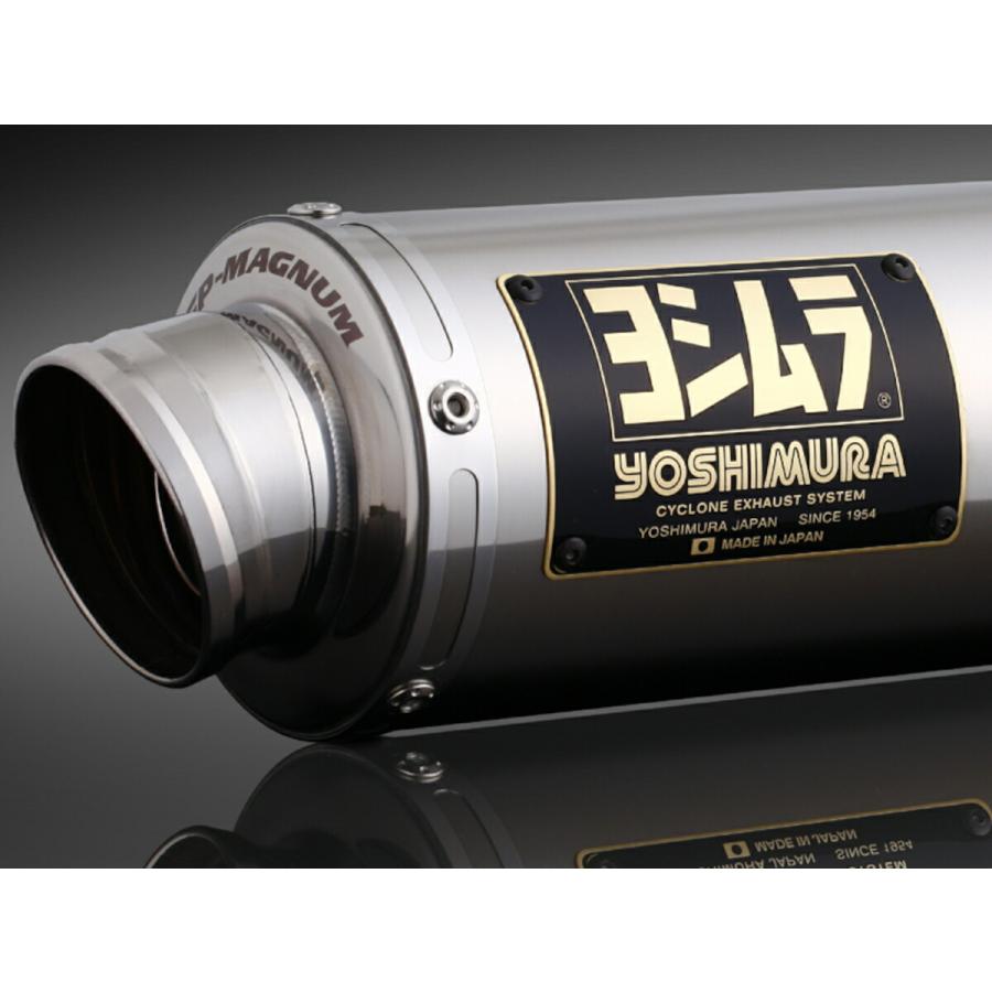 ヨシムラ バイク用 マフラー 機械曲 GP-MAGNUM サイクロン TYPE-UP EXPORT SPEC 政府認証 (SS) ステン モンキー125(18-19)(MONKEY) 品番:110A-400-5Y50の画像
