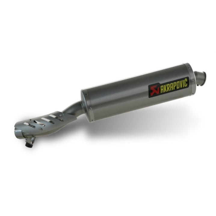 1日500円OFFクーポン配布 AKRAPOVIC(アクラポビッチ) バイク用 マフラー e1仕様 スリップオンライン チタン R1200GS R1200GS ADVENTURE