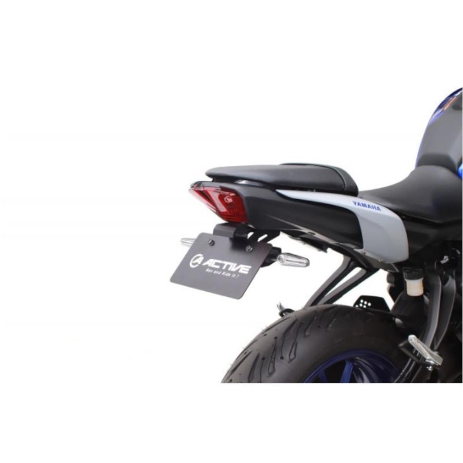 ACTIVE フェンダーレスキットLEDナンバー灯付き MT-07 ACTIVE (アクティブ) バイク用 フェンダーレスキット LEDナンバー灯