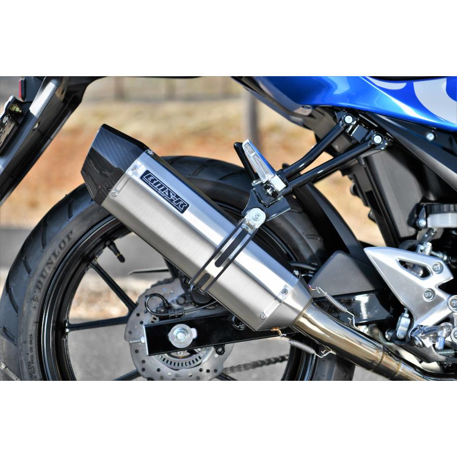 土日クーポン配布 ビームス BEAMS バイク用 マフラー GSX-R125 GSX-S125 2BJ-DL33B 2BJ-DL32B CORSA-EVO2 ステンレス サイレンサー JMCA G340-64-S6J_3