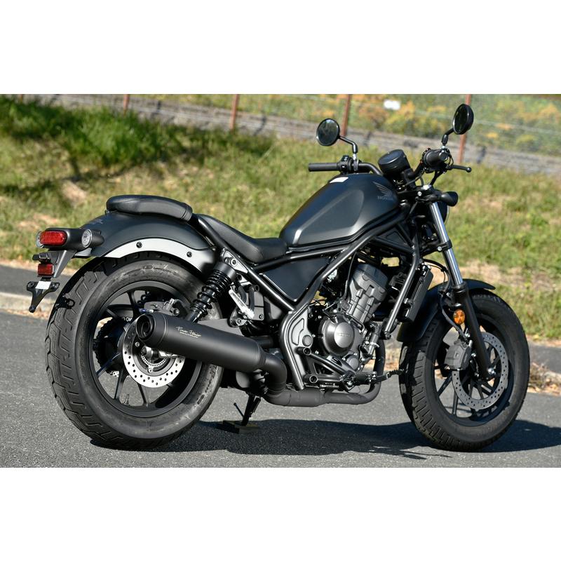 OVER Racing マフラー レブル250マットブラック 新品未使用 OVER RACING レブル250 Rebel250(17-22) オーバーレーシング