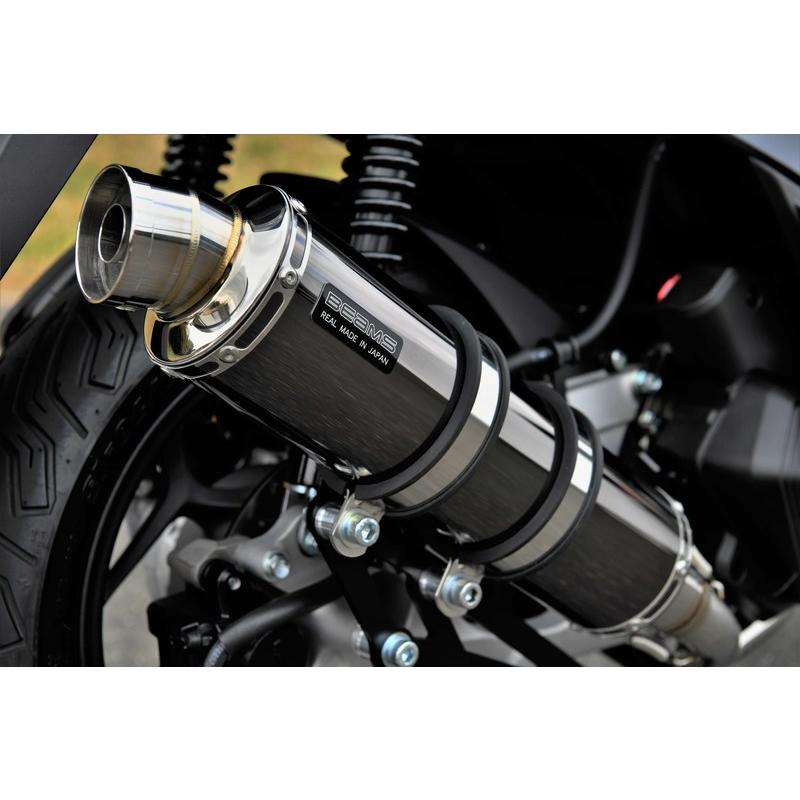 ◻︎美品◻︎ビームスBEAMSマフラー PCX125 JK05用　JMCA認定 BEAMS（ビームス） バイク用 マフラー PCX125 21〜 2BJ-JK05 R-EVO