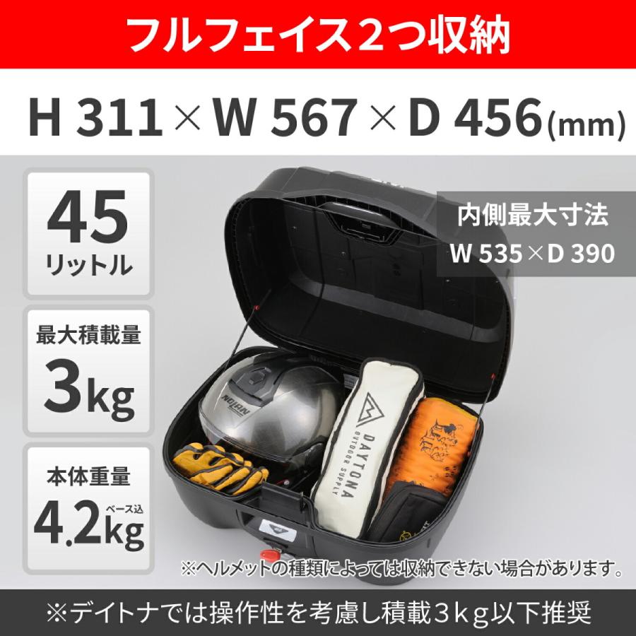 GIVI（ジビ） デイトナ DAYTONA バイク用 GIVI BOX リアボックス