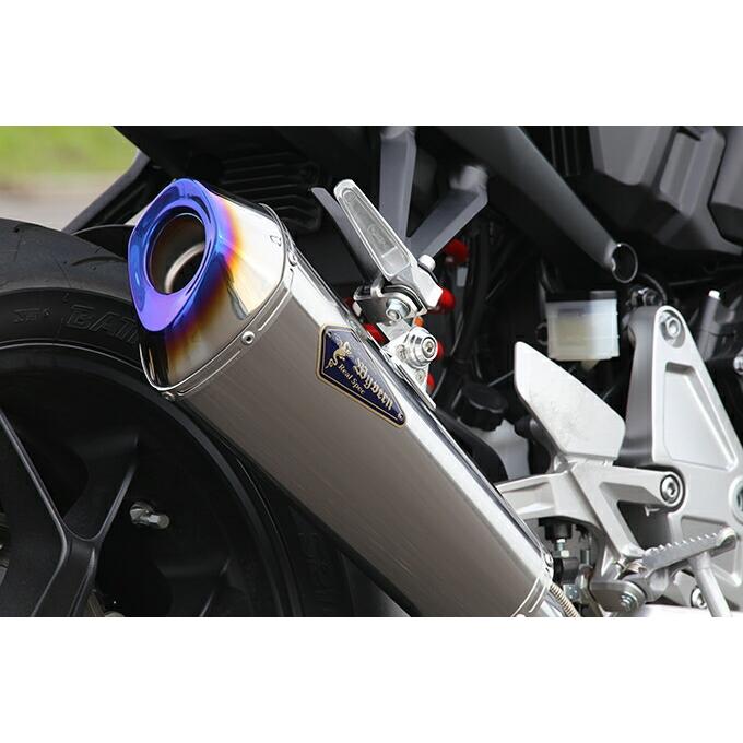 R's GEAR アールズギア バイク用 マフラー CB1000R(18-20) リアルスペック スリップオン マフラー チタンポリッシュ RH38-03RT｜moto-zoa｜03