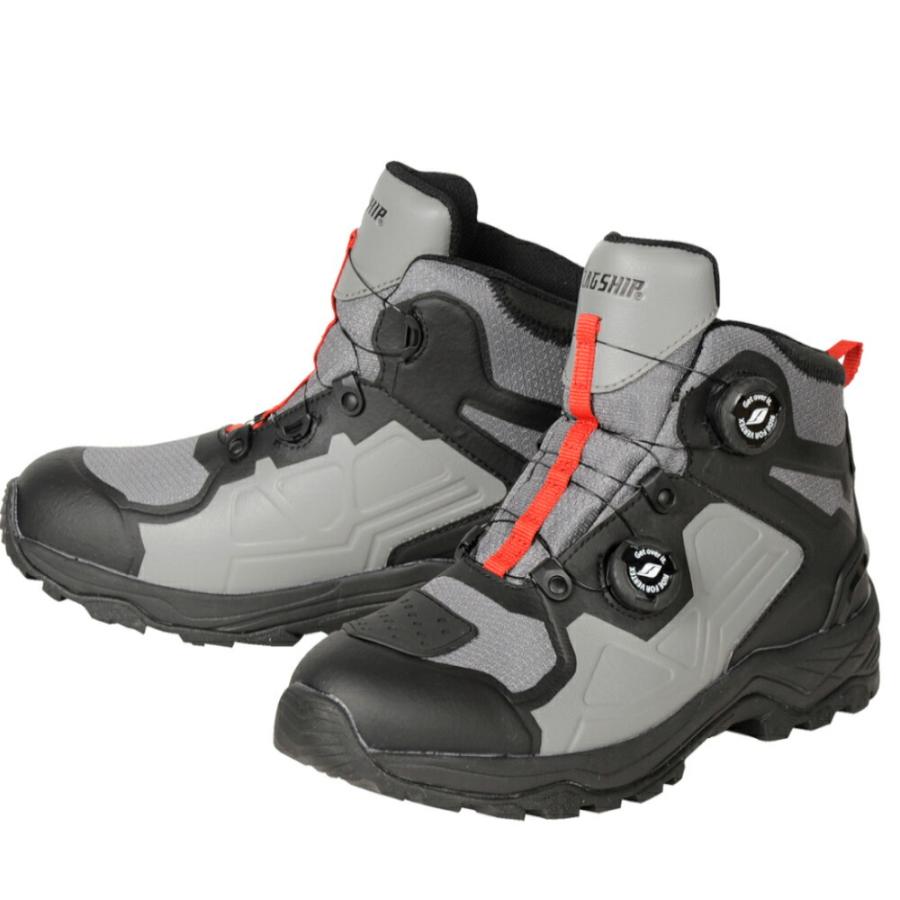 FLAGSHIP FSB-803 ブラック 27.5 フィールドライドシューズ フラッグシップ オートバイ専用ライディング