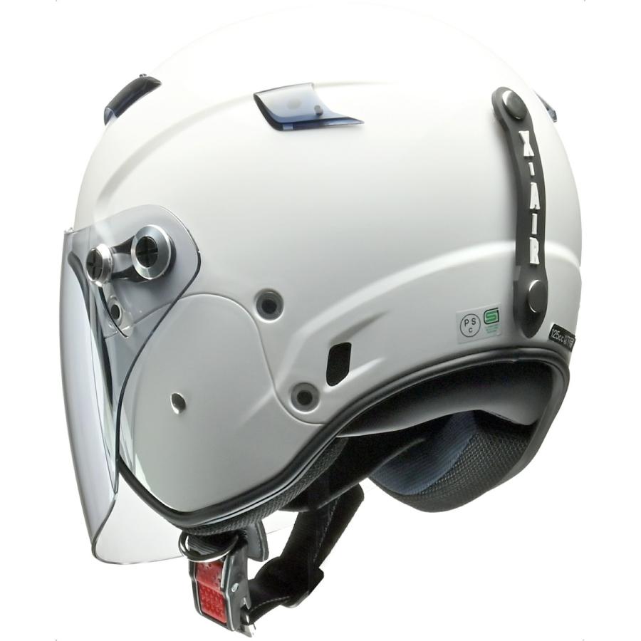 リード工業 (LEAD) バイク用 ヘルメット セミジェット X-AIR RAZZO STRADA (ラッツォ ストラーダ) ホワイト フリーサイズ(57-60cm未満) 125cc以下用｜moto-zoa｜04