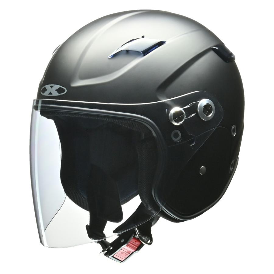 リード工業 (LEAD) バイク用 ヘルメット セミジェット X-AIR RAZZO STRADA (ラッツォ ストラーダ) マットブラック XLサイズ(61-62cm未満) 125cc以下用｜moto-zoa｜02