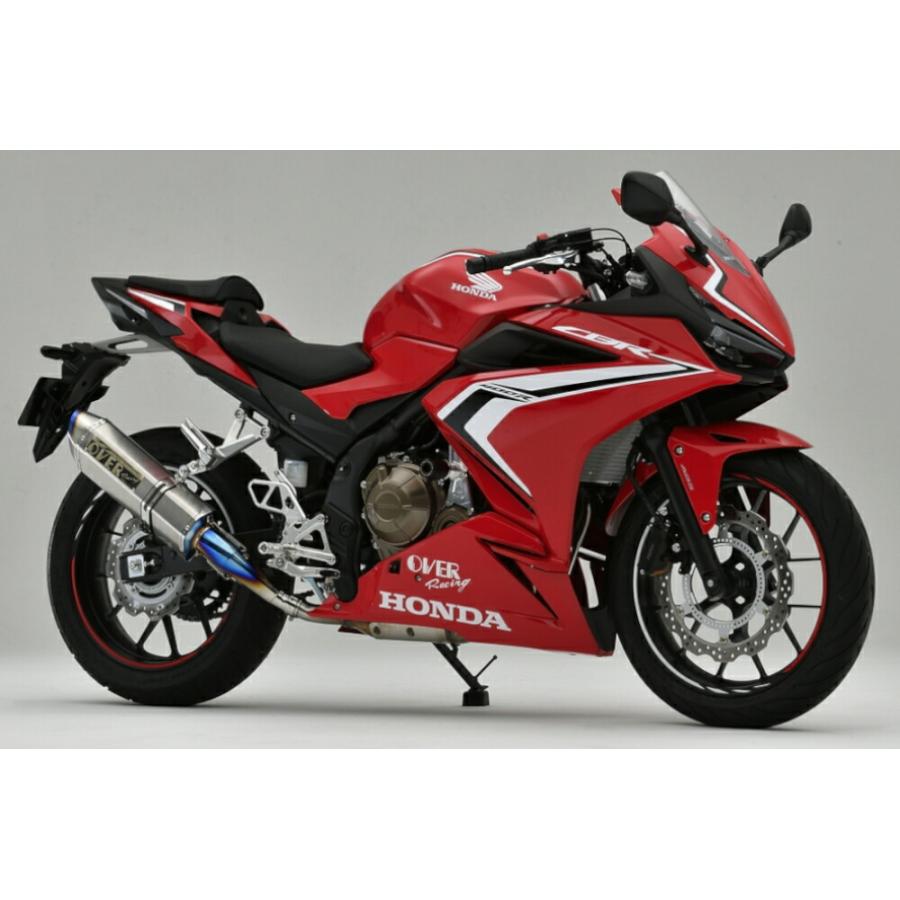 OVER｜CBR400R (19-)│TT-Formula RS｜マフラー OVER RACING（オーバーレーシング） バイク用 マフラー TT-Formula RS