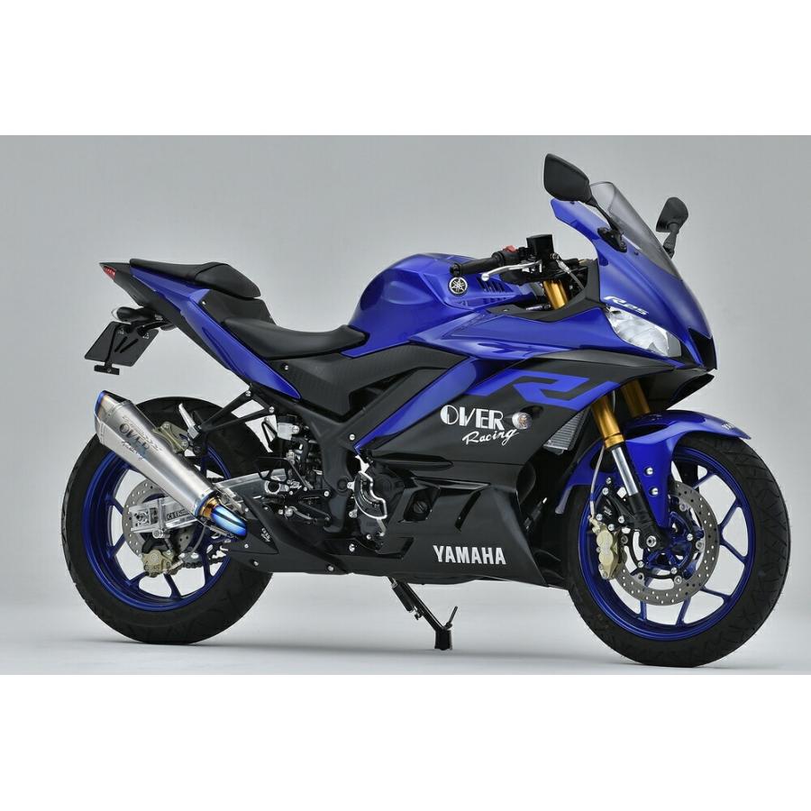 【値下げ中】オーバーレーシング マフラー　YZF-R25 2014-2018 OVER RACING オーバーレーシング YZF-R25/MT-25 ツインチタン