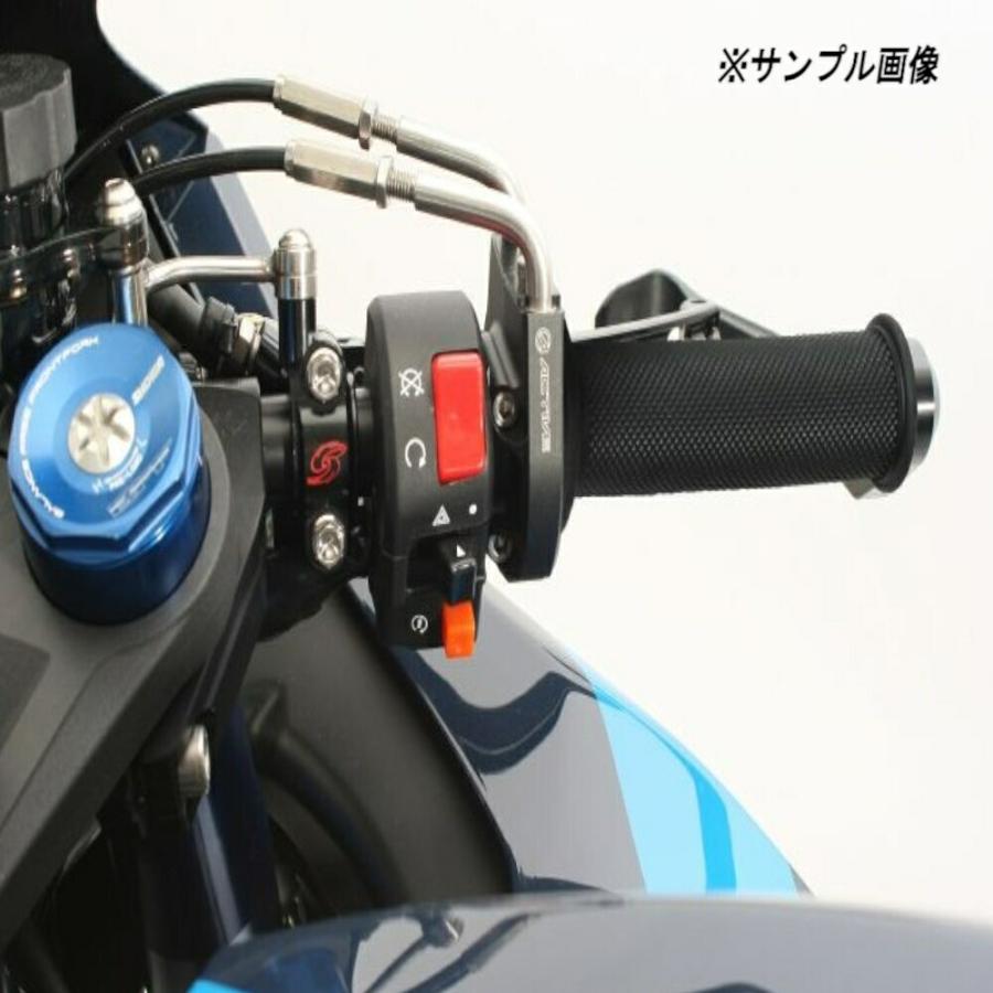 ACTIVE (アクティブ) バイク用 スロットルキット [EVO2] シルバー 巻取
