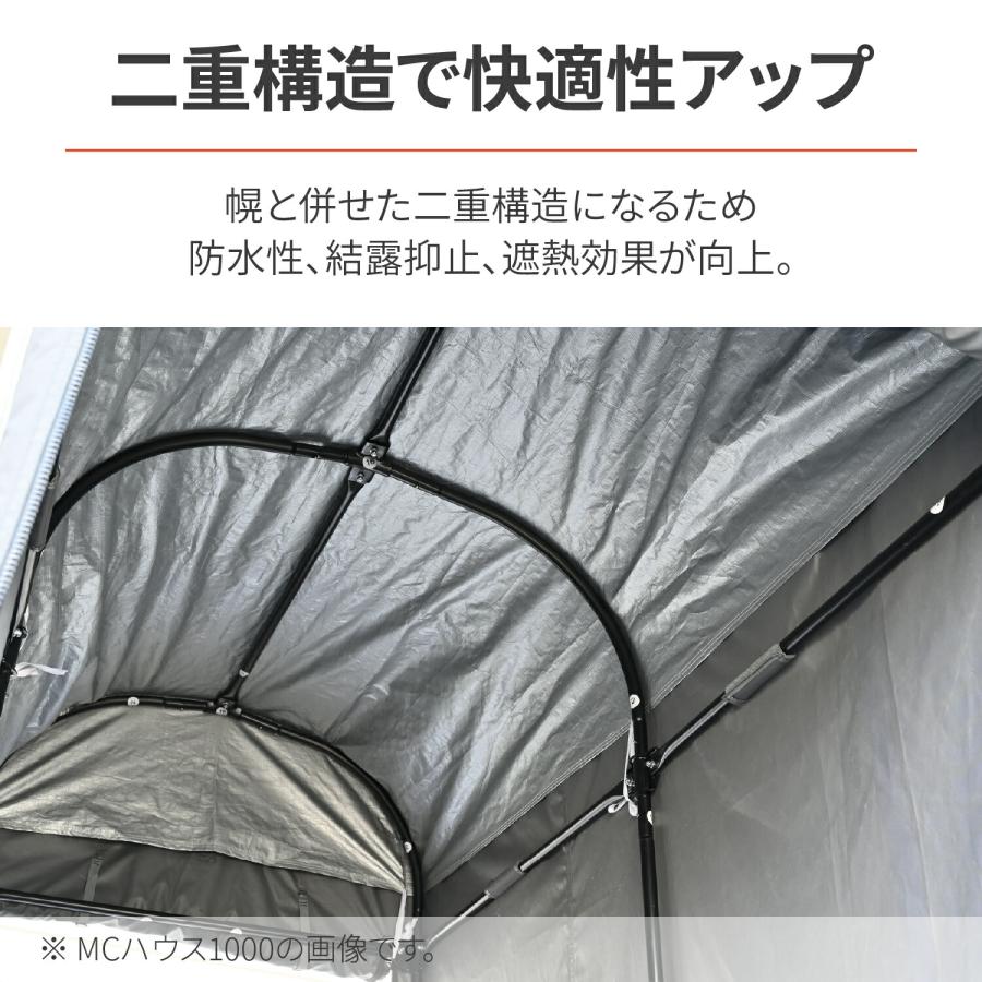 【在庫セール】デイトナ(Daytona) バイク ガレージ オプション品 MC DAYTONA（デイトナ） バイク用 ガレージ オプション品 MC HOUSE 1300